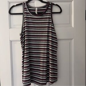 Striped Sleeveless Top